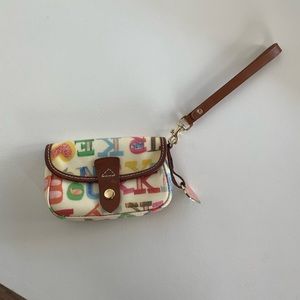 Dooney and Bourke Monogram Wristlet
